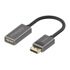 Promate 4K@60Hz High Definition DisplayPort to HDMI Adapter