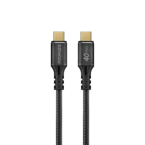 Promate PowerBolt240 240W Thunderbolt 3 USB-C to USB-C Cable