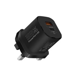 Promate 33W GaNFast Fast Charging Adapter