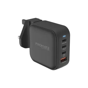 Promate 100W Power Delivery GaNFast Charger with Quick Charge 3.0