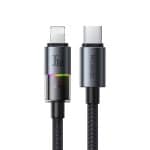 كابل USB-C إلى Lightning من مكدودو مع إضاءة 7 ألوان