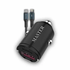 MASTER 48W USB-C to Lightning Car Charger