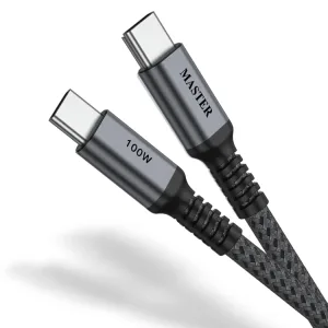 Master Braided USB-C To USB-C, 1.2M