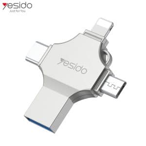 Yesido 256GB 4-in-1 OTG Flash Drive