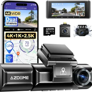 AZDOME Dash Cam M550 MAX 4K