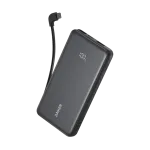 Anker Zolo Power Bank (10K, 22.5W, Built-In USB-C Cable)