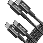 Anker 333 USB-C to USB-C Cable (6ft Nylon, 2-Pack)