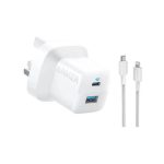Anker 323 Charger (33W) with Anker 310 USB-C to Lightning Cable