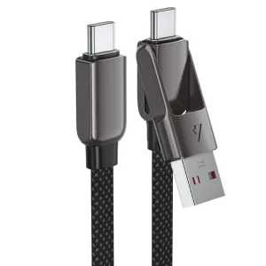 ACEFAST USB-A / USB-C to USB-C Charging Data Cable (0.2m, 60W)