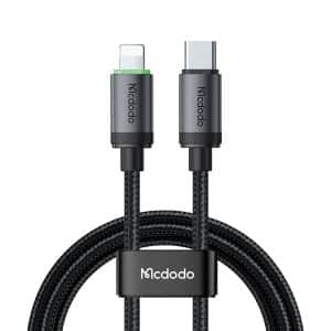 Mcdodo USB-C To Lightning 36W Cable With Charging Light