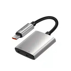 Mcdodo 2-in-1 USB-C to Dual USB-C Audio Adapter