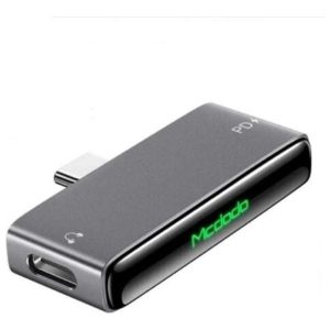 MCDODO 60W Audio Adapter Type-C To Dual Type-C