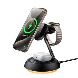 Mcdodo 3in1 15W Night Light Magnetic Wireless Charging Station