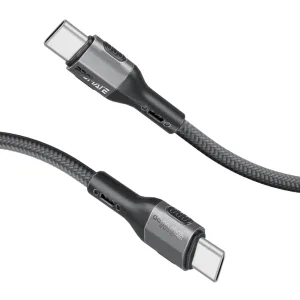 Foxtech Crystal Aluminum Cable 60W, USB-C to USB-C