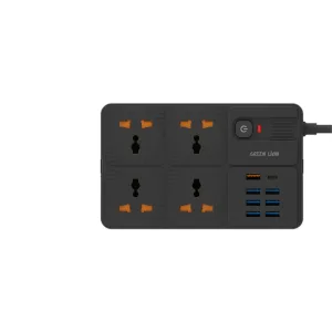 Green Lion UK Power Socket 7 USB‑A Port & 1 PD Port