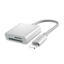 YESIDO Lightning to SD & TF Card OTG Adapter