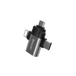 Yesido 3-in-1 OTG Adapter (USB-C to USB-A + Lightning + Micro USB)