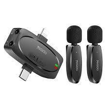 YESIDO Dual Wireless Lavalier Microphone (3-in-1 Receiver)