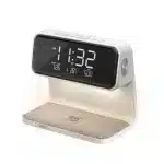 Promate Multi-Function LED Alarm Clock with 15W Wireless Charger