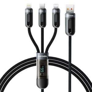 Porodo Multi-Connector Type-C Fast Charging Display Cable