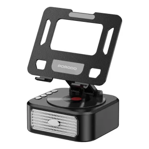 حامل جهاز لوحي مع سماعة من بوروودو