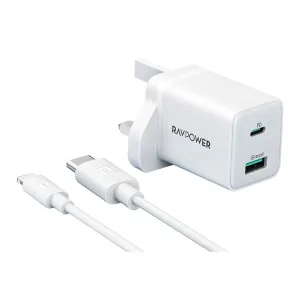 RAVPower 2-Pack PD Pioneer 20W USB-C to Lightning