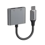 محول روك روز نيكسس DC من USB-C إلى USB-C + USB-C