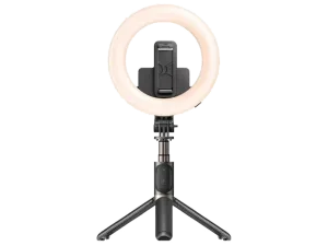 Yesido Wireless Selfie Stick with Ring Light