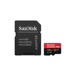 بطاقة ذاكرة سانديسك إكستريم برو 128 GB مع محوّل