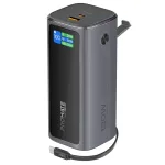 Promate Titan-130RC 20,000mAh 130W Multi-Port Power Bank with Retractable USB-C Cable