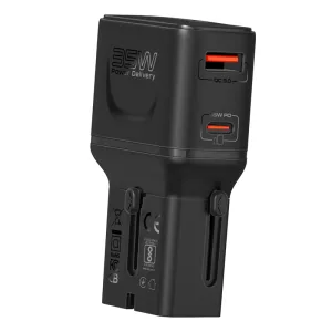Promate Universal Travel Adapter 35W