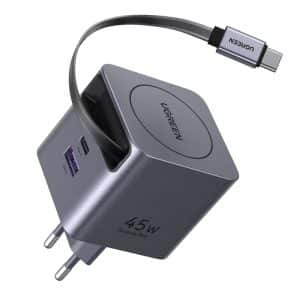 Ugreen Nexode Pro Gan Fast Charger With Retractable Cable