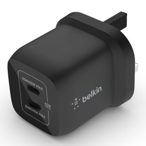 Belkin BoostCharge Pro 45W Dual USB‑C GaN Wall Charger