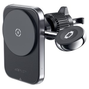 ACEFAST 2-in-1 Magnetic Wireless Charging Car Holder