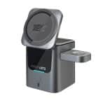 Promate 3-in-1 MagSafe Compatible Wireless Charging Station 15W