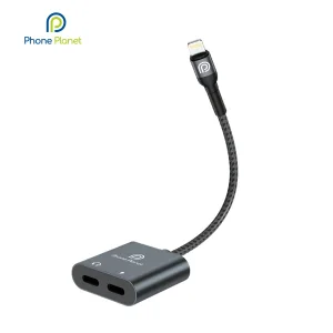 Phone Planet Braided USB-C Audio & Charging Conversion Cable