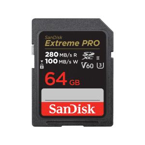 SanDisk Extreme Pro 64 GB SDXC Memory Card