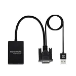 Promate VGA-to-HDMI Adaptor Kit with Audio Support