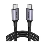كابل يوكرين USB-C إلى USB-C للشحن السريع PD بطول 1m