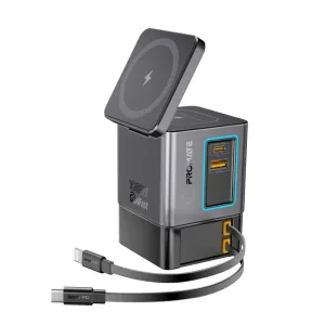 Promate Multi-Port Wireless Charging Station (105W)