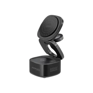 بروميت محطة شحن لاسلكية مغناطيسية قابلة للطي بقدرة 65 واط