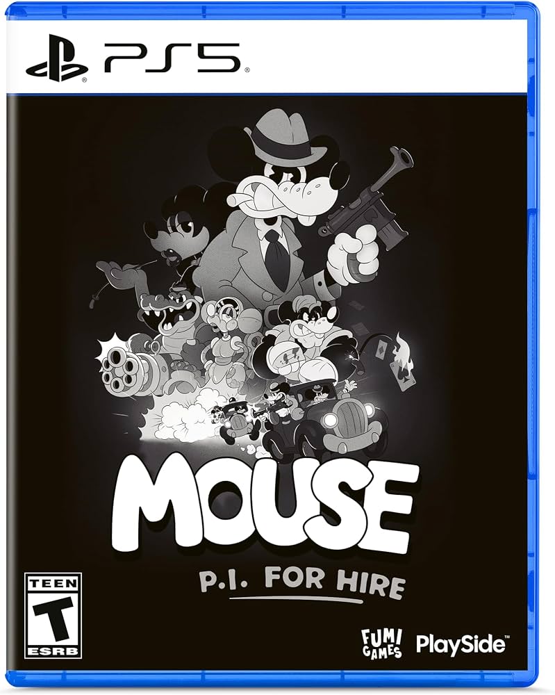 Mouse P I For Hire physical edition