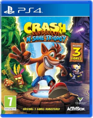 Crash Bandicoot N. Sane Trilogy – PS4 – Game Disc