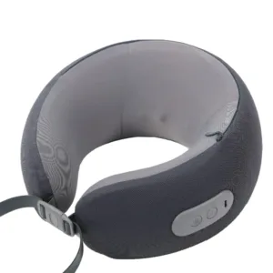 Green Lion Ergonomic Pillow with Neck Massager Function
