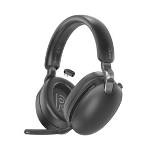 Promate Hi-Res Audio Hybrid-ANC Over-Ear Headphones with Triple Connectivity