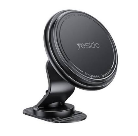 yesido Yesido Yesido Cable Organizer 360 Degree Rotation Magnetic Chuck Phone Holder black