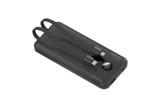 Porodo 10000mAh Powerbank Integrated Cable
