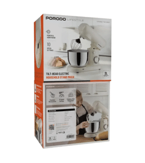 Porodo Lifestyle Tilt-Head Electric Household Stand Mixer