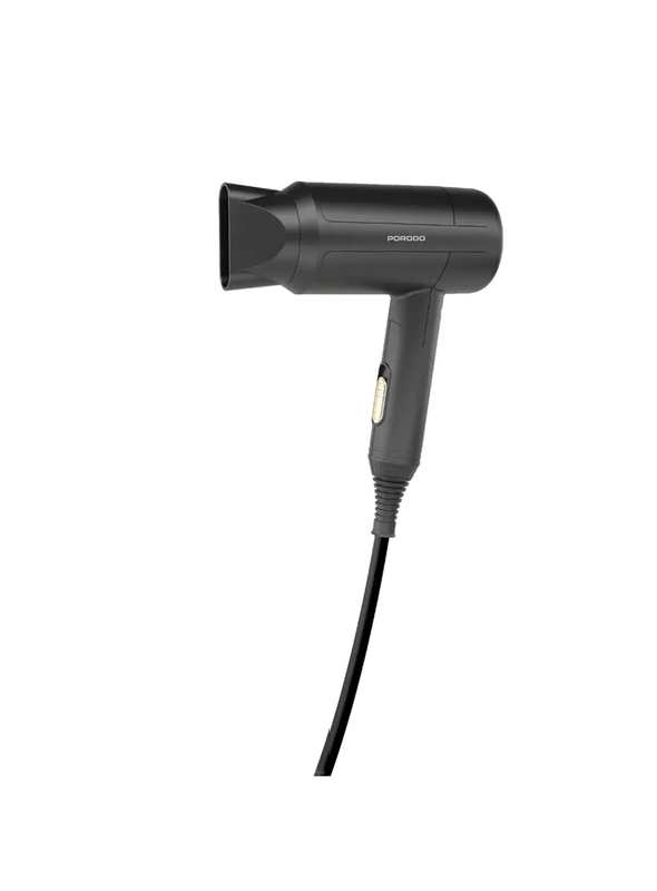 porodo Porodo Porodo Lifestyle Foldable Hair Dryer Cable 1200W black power: 1200w