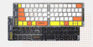 Porodo Crystal Shell Wireless Keyboard